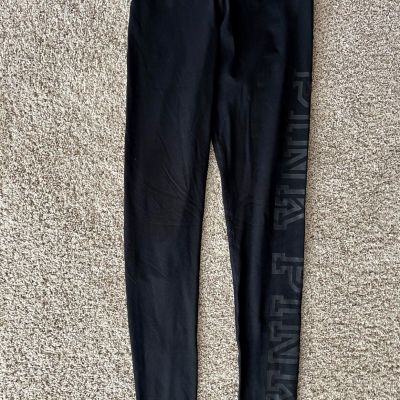 Victoria Secret PINK ULTIMATE LEGGINGS Black Size XSmall